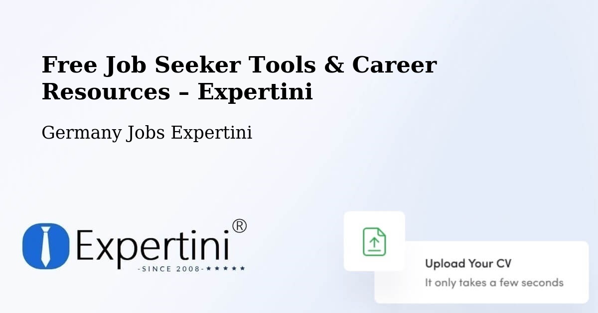 Free Job Seeker Tools & Career Resources – Überherrn - Überherrn, Germany Jobs Expertini
